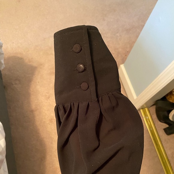 Boutique “very j” black long sleeve romper - Picture 4 of 6